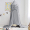 Princess Bed Canopy Mosquitera para niños jugando Esquina de lectura Tienda de juegos colgante