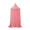 Tienda de paraguas de algodón colgante rosa de jardín interior de alta calidad, tienda de mosquitera de juego de Castillo bonito de princesa favorita para niña