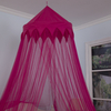 Mosquitera de malla colgante roja rosa brillante decoración de corona de diseño de moda 2020