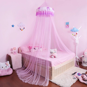 Hermosas Mosquiteras 100% Nylon Decoradas Con Encaje