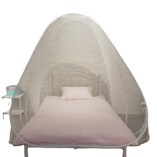 Nuevo producto de alta calidad de lujo, mosquitera plegable de carpa emergente blanca independiente