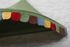Toldo para cama de bebé, tienda de campaña colgante de princesa, red de cuna de aro redondo para decoración de dormitorio, esquina de lectura interior de estudio