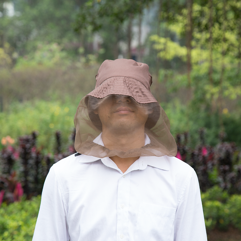 Head Net Face Mesh Head Cover para amantes del aire libre Proteger de Mosquitera Mosquito Gnat y otras moscas