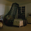 Las estrellas luminosas más populares de Amazon iluminan la red de noche oscura Red de mosquitera luminosa de fantasía favorita de los niños Circular