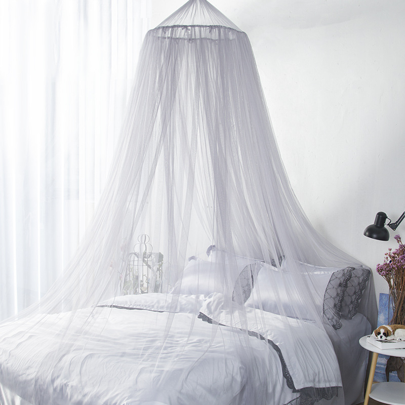 Fabulous Home King Queen Size Bed Canopy Cama doble Dormitorio para adultos Colgando Mosquiteras Mosquiteras