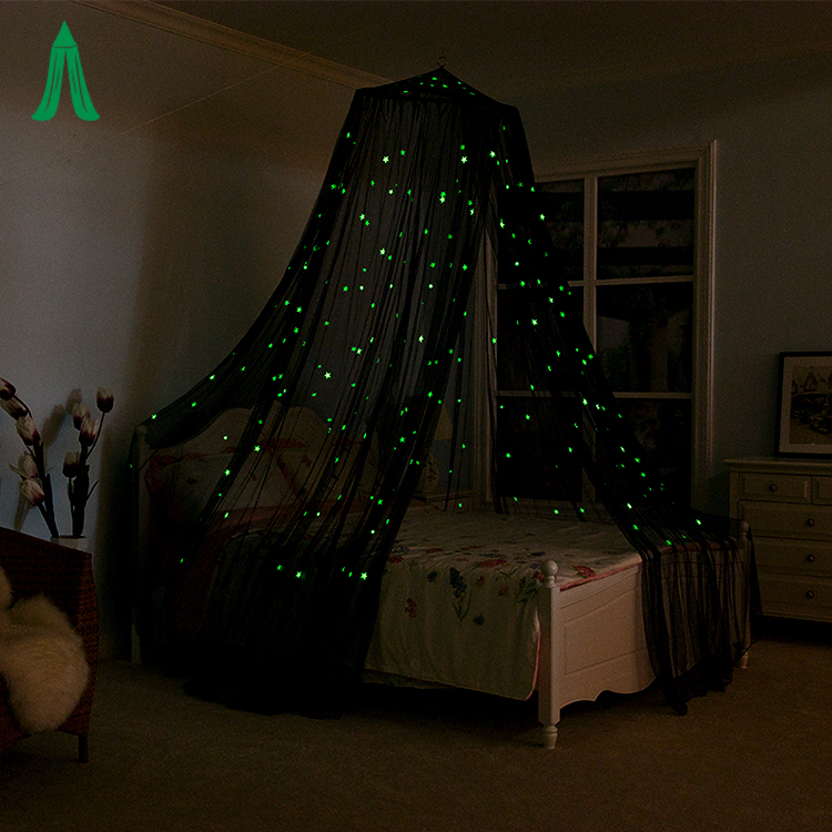 Best Seller Bed Canopy Glow In The Dark Mosquito Net Dome Canopy para niños