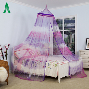Ligero Tie Dye Decoración Niñas Romántico Dormitorio Mosquitera