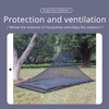 Mosquitera trapezoidal al aire libre para camping y picnic de senderismo a prueba de viento y insectos