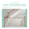 Cubierta protectora para escalera de bebé para evitar que las extremidades se atasquen, evitar que los juguetes se caigan, barandilla protectora para balcón, escalera protectora Dec