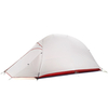 1-3 personas al aire libre ultraligero camping nieve tienda de campaña de doble capa a prueba de lluvia, a prueba de nieve, ventilación y ventilación