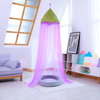 Nueva INS Purple Grape Children's Mosquito Net Estilo nórdico Carpa interior para niños Baby Net Berenjena Paraguas Carpa