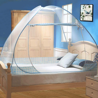 Toldo plegable portátil de la cama de la cortina de la mosquitera plegable del viaje que acampa