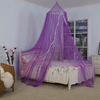 Diseño personalizado niños princesa bebé cama dosel cortina cúpula superior redonda colgante mosquitera cubierta para ropa de cama