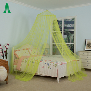 Mosquitera con dosel para cama doble colorida más nueva con aro colgante