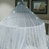 Nuevo diseño, luces Led blancas grises, decoración que brilla intensamente, mosquiteras para cama doble
