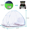 Mosquitera emergente, dosel de cama plegable, antipicaduras de mosquitos para cama, Camping, viajes, hogar, exteriores