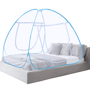 Mosquitera emergente Cama plegable con dosel Anti picaduras de mosquitos para cama Camping Viajes Hogar al aire libre