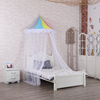 2020 Nuevo estilo 100% Poliéster Paraguas multicolor Mosquitera con mini bola