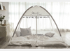 Colgando Cute Pop Up Mosquito Net Hermosa cama de bebé para niños con red