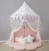 Moda linda hermosa princesa Bowknot cama dosel bebé mosquitera