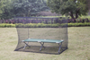 Precio competitivo 100% poliéster cama mosquitera al aire libre para cama individual