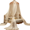 Cúpula princesa viento palacio cortina gasa instalación libre mosquitera