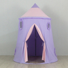 Tiendas de campaña púrpuras modificadas para requisitos particulares de la casa de los juguetes del juego de los niños de las muchachas de los muchachos del juguete suave interior con una puerta