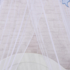 Nuevo estilo, fabricante de China, hecho con parche de estrella azul, 100% malla de poliéster, red de cama para niño, mosquitera colgante para bebés
