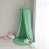 Toldo de cama de cúpula de encaje redondo con mosquitera para niños