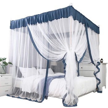 Cama con dosel cortinas princesa colgante mosquitera cama con dosel para bebés adultos niños