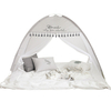 Bonito dosel de cama para cama de bebé con red mosquitera para gatos de interior 50 portátil Simple 100% poliéster de punto doblado