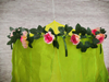 Mosquiteros verdes circulares populares, decoración de flores, dosel de cama para niños