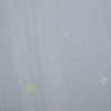 Increíbles mejores ventas que crecen en la oscuridad Juego de tema de estrellas Cama negra Canopy Mosquito Net