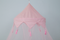 Los toldos de cama encantadores rosados ​​de los bebés embroman la mosquitera circular con la decoración