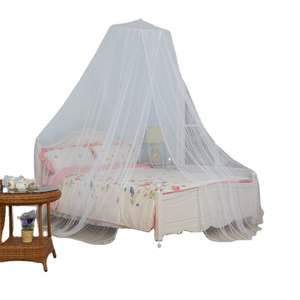 Mosquitera plegable con dosel de cama de cuentas cónicas para una fácil instalación uso para decoración o anti-insectos