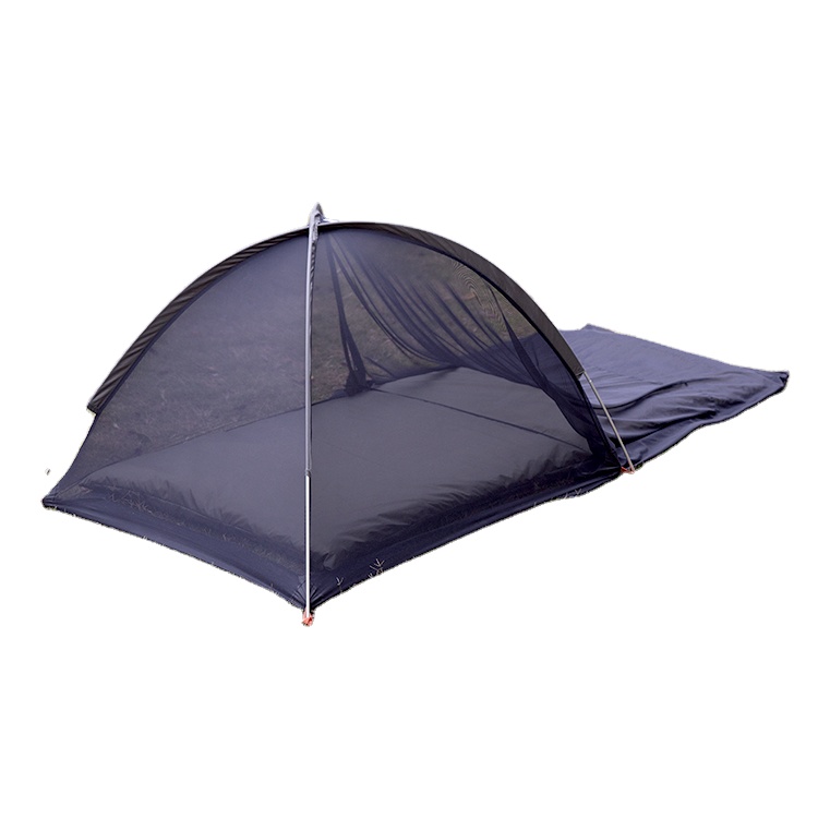 Tienda ligera de alta calidad para acampar al aire libre con mosquiteros