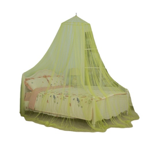 2020 Nuevo producto mosquitera de malla colgante circular verde fluorescente