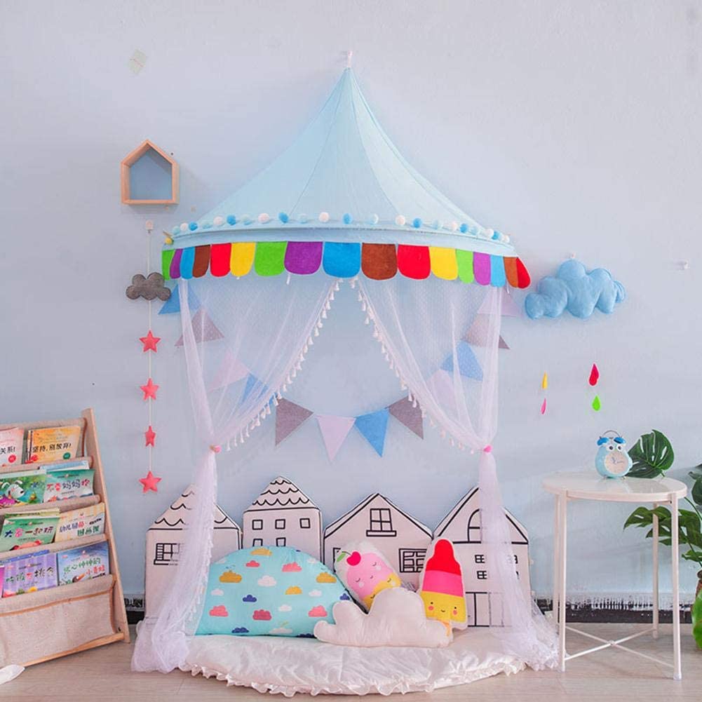 Princesa Baby Bed Canopy para niños Dome Hanging Play Tent Mosquiteras